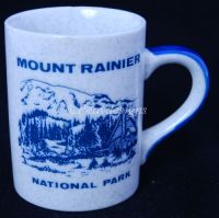 MOUNT RAINIER National Park Stoneware Coffee Mug